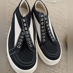 Rick Owen low tops with laces